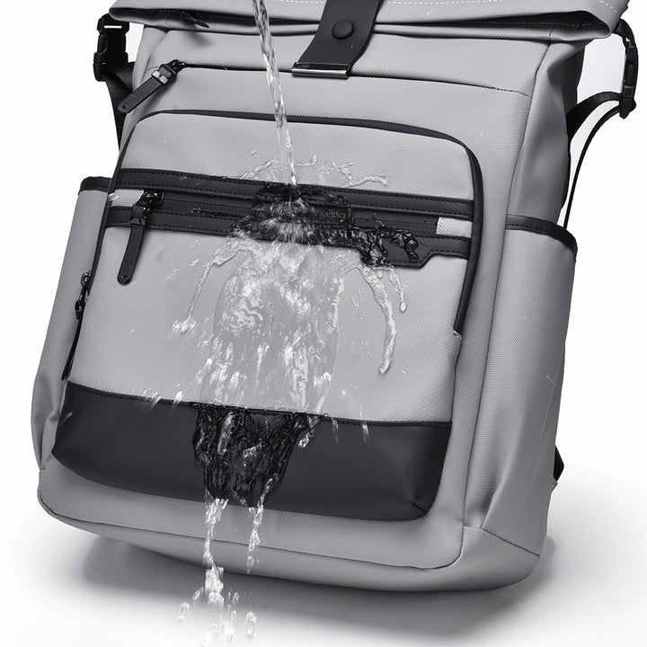 Vielseitiger Urban Roll-Top Rucksack Karnz