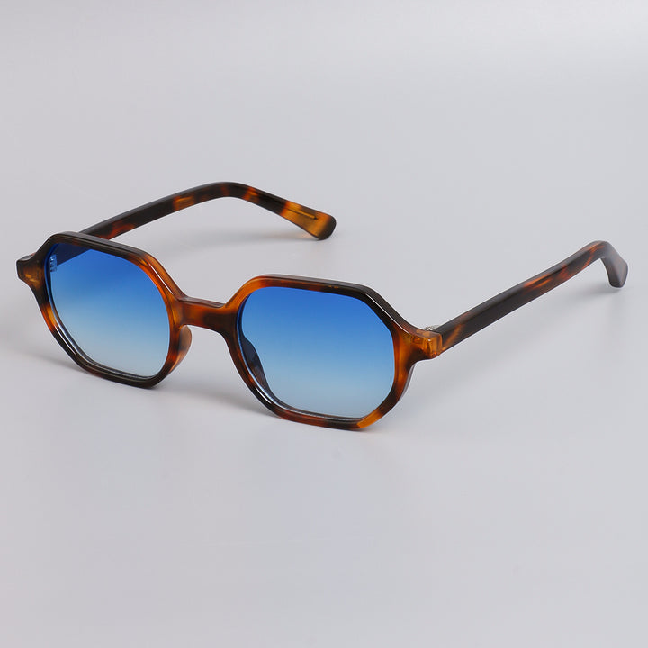 Damen modische Sonnenbrille im einzigartigen Oktagon-Design Karnz