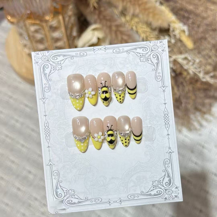Themen Bienen Nagelkunst Set