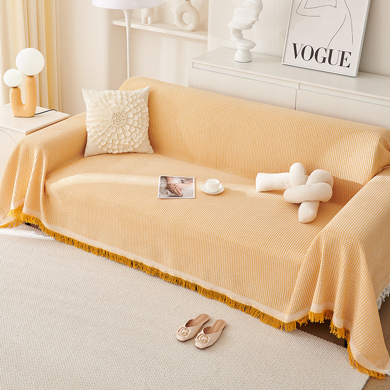 Weiche Gewebte Sofa Wurfdecke
