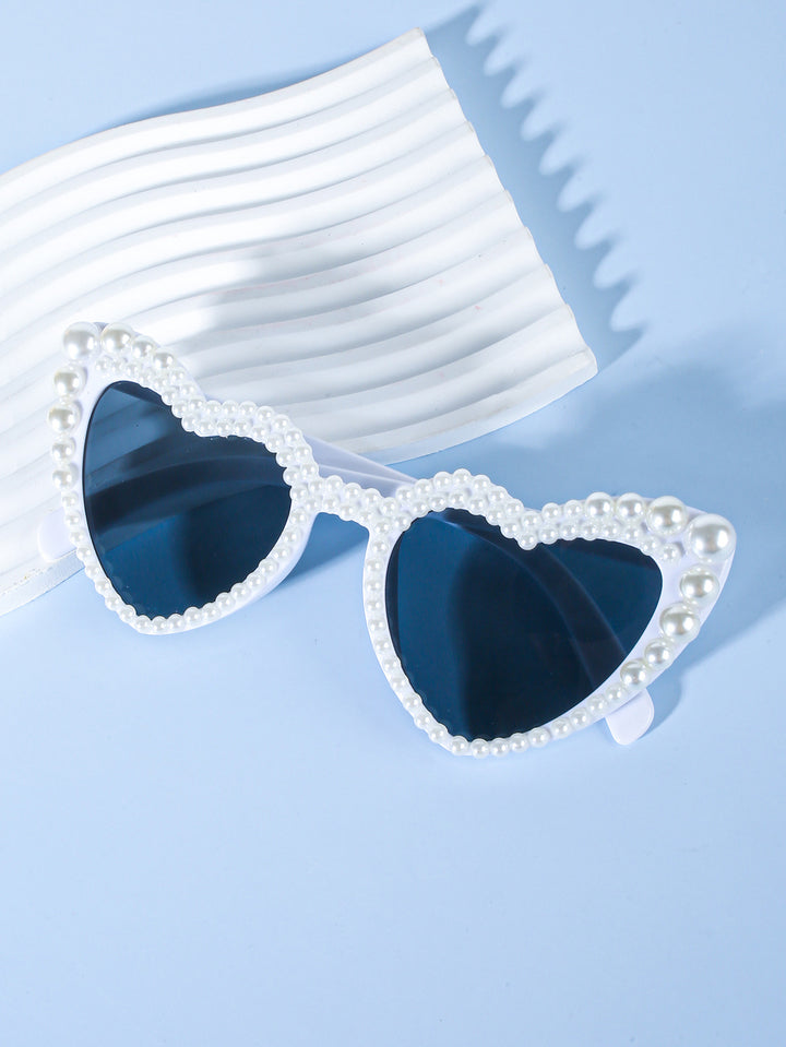 Herzförmige Braut-Sonnenbrille Karnz