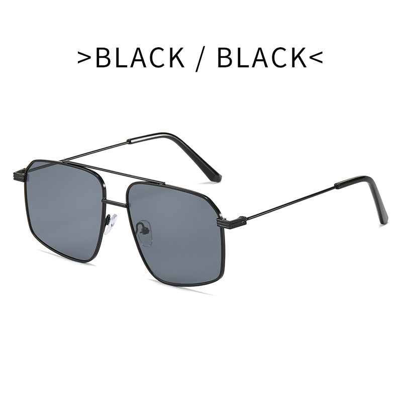 Damen modische Sonnenbrille im geometrischen Design Karnz