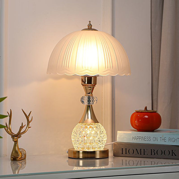 Elegante Kristallbasis Akzentlampe