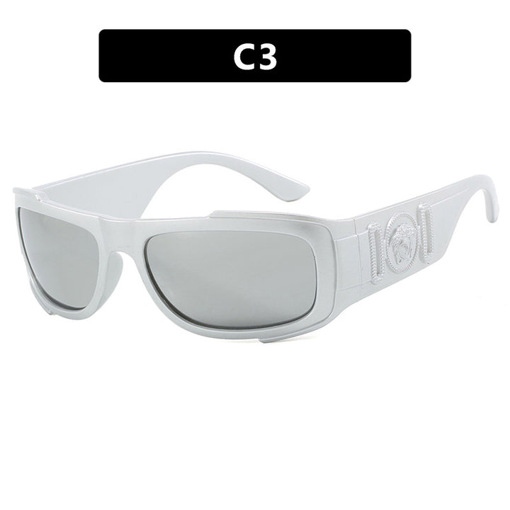 Damen sportliche Sonnenbrille mit ergonomischem Design und UV-Schutz Karnz