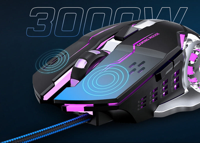 Hochpräzise Gaming-Maus mit einstellbarem DPI Karnz