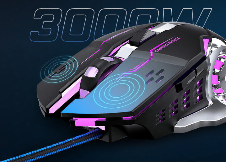Hochpräzise Gaming-Maus mit einstellbarem DPI Karnz