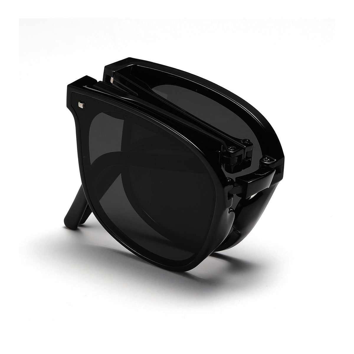 Damen quadratische Sonnenbrille mit innovativem Kunststoffrahmen und polarisierten Gläsern Karnz