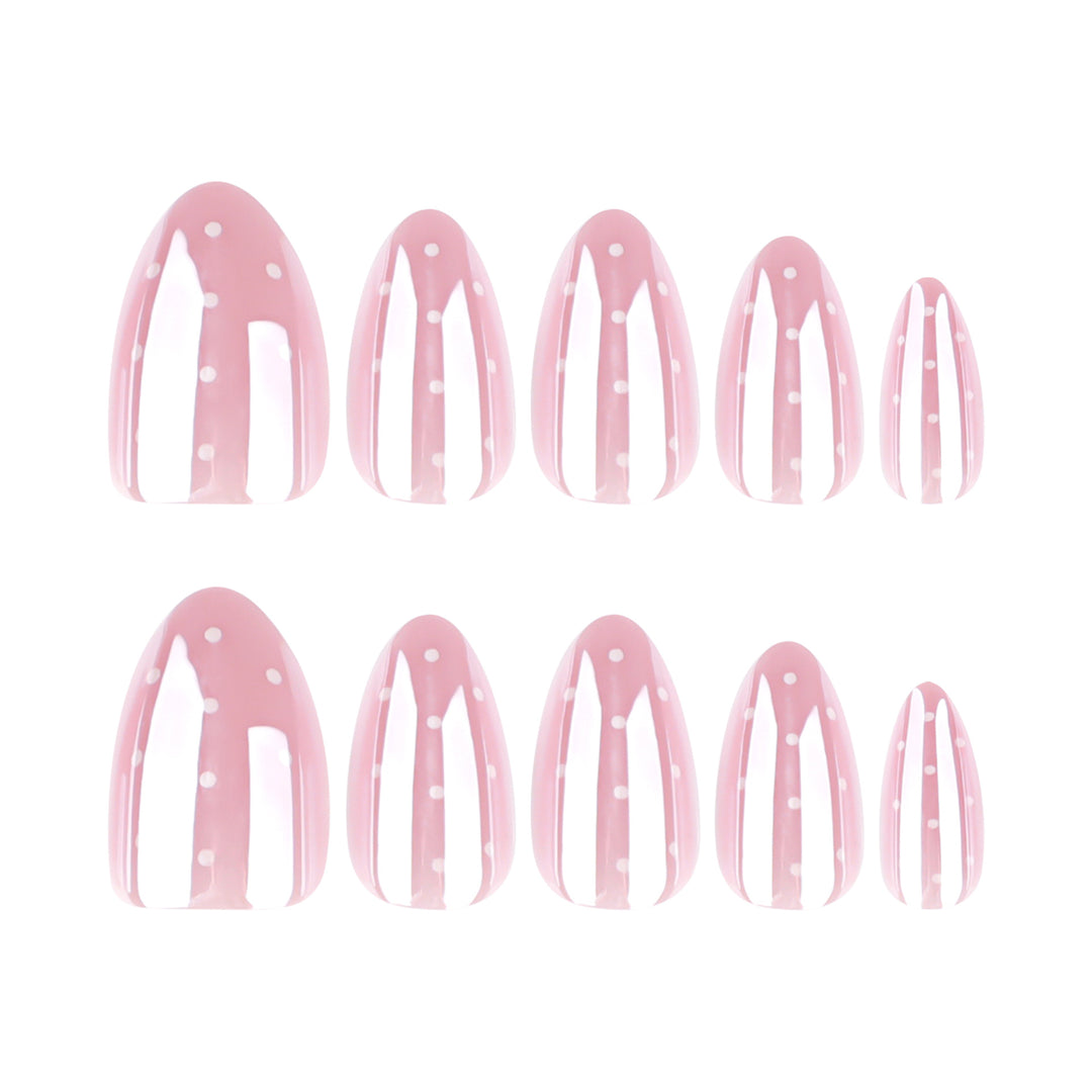 Elegante Nagelverlängerungen mit Glanz-Finish Karnz