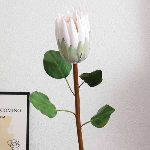 Lebensnahe dekorative Lotusblumenstängel