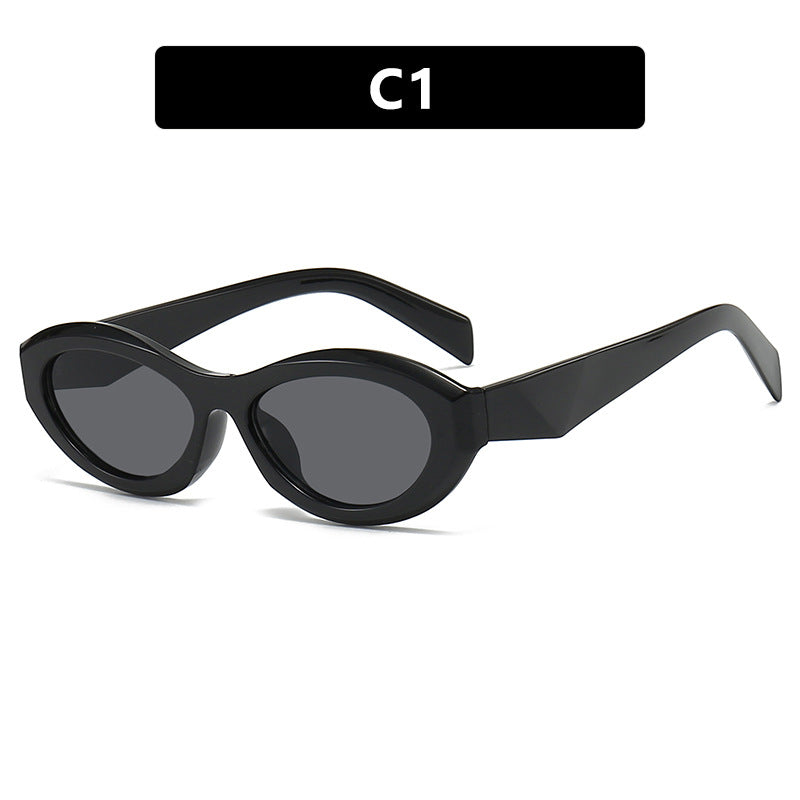 Damen elegante Cat-Eye Sonnenbrille mit schützendem UV-Filter und modischem Rahmen Karnz