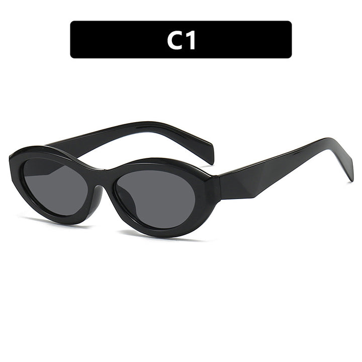Damen elegante Cat-Eye Sonnenbrille mit schützendem UV-Filter und modischem Rahmen Karnz