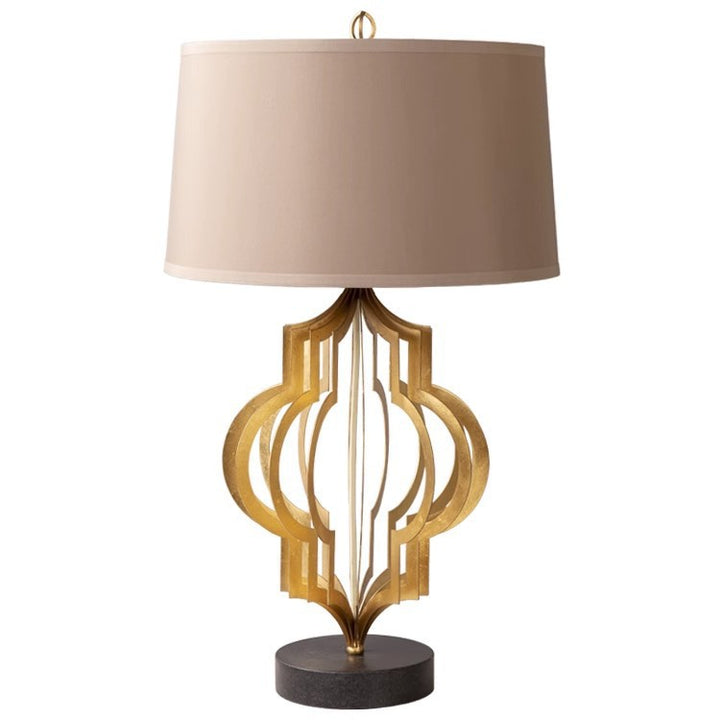Dekorative Tischlampe mit künstlerischem Design