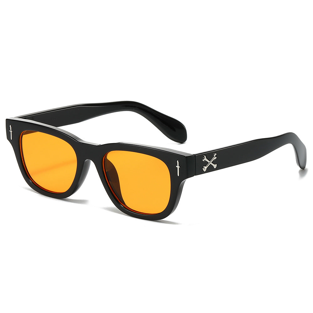 Retro-inspirierten Bold-Frame-Sonnenbrillen Karnz