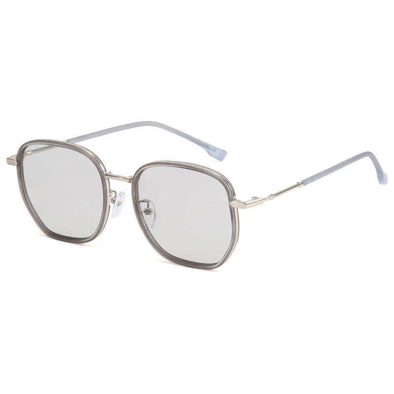 Damen geometrische oversized Sonnenbrille Karnz