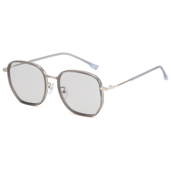 Damen geometrische oversized Sonnenbrille Karnz