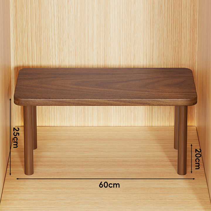 Verstellbarer Mehrhöhe Holz Monitorständer und Desktop Regal