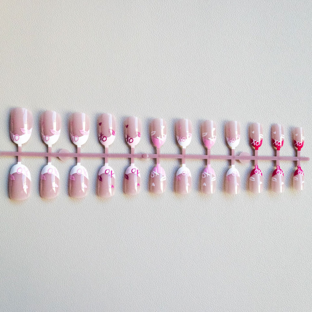 Herz-Themen-Gel-Nagelkunst-Set