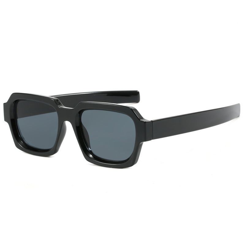 Damen Sonnenbrille mit auffälligem rechteckigem Rahmen und UV-Schutz Karnz