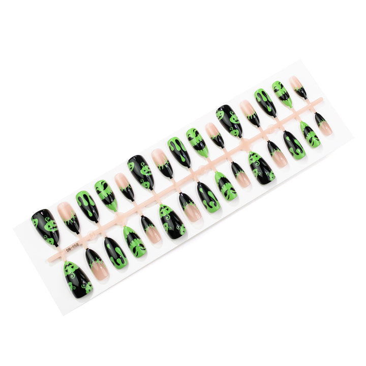 Halloween-Themen Press-On Nagelkunst Set 1790738486