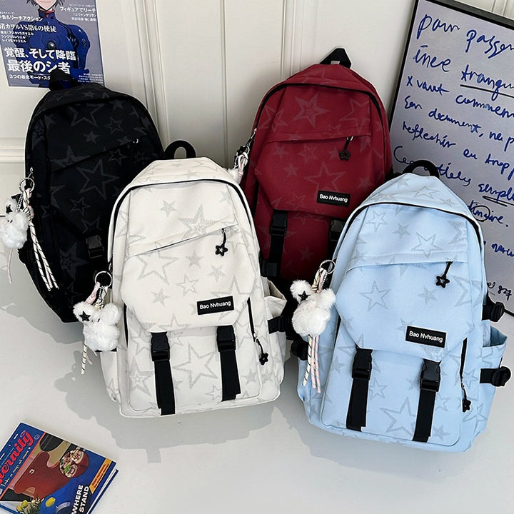 Stylischer Rucksack mit Sternenmuster Karnz 1791204674