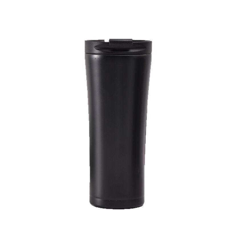 Damen eleganter Isolierkaffee-Becher mit praktischem Deckel Karnz