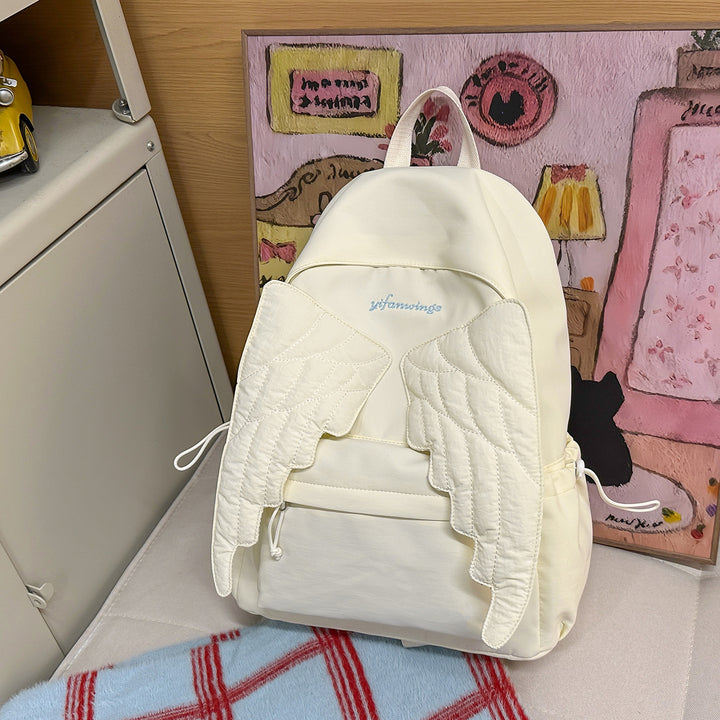 Niedlicher, flügelverzierter legerer Rucksack Karnz