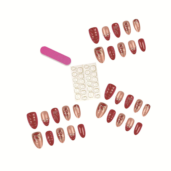 Elegantes Press-On Nail Art Set  1790956123
