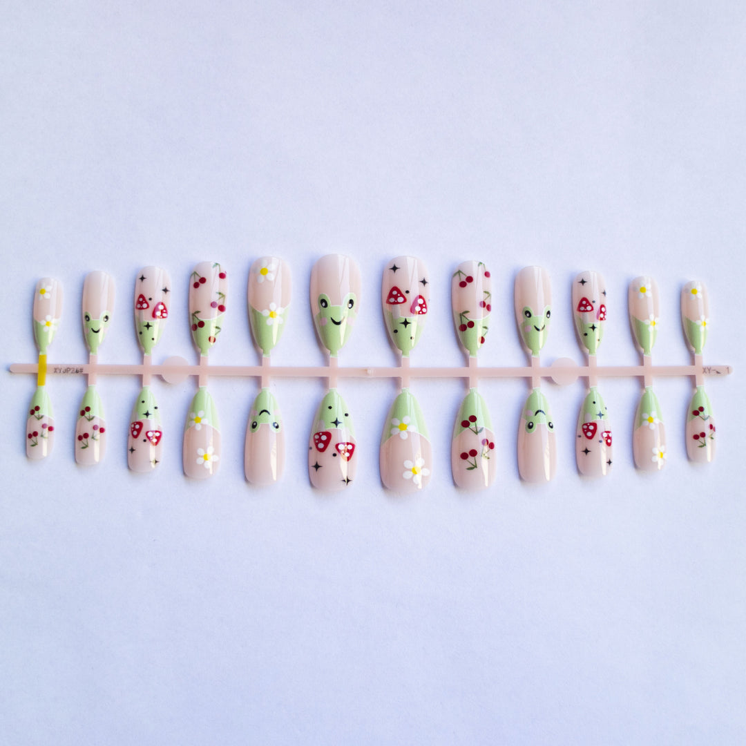 Künstlerisches Floral-Nagelkunst-Design-Kit  1790957892