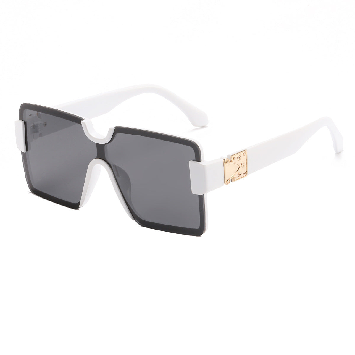 Damen oversized Sonnenbrille mit einzigartigem Rahmen Karnz