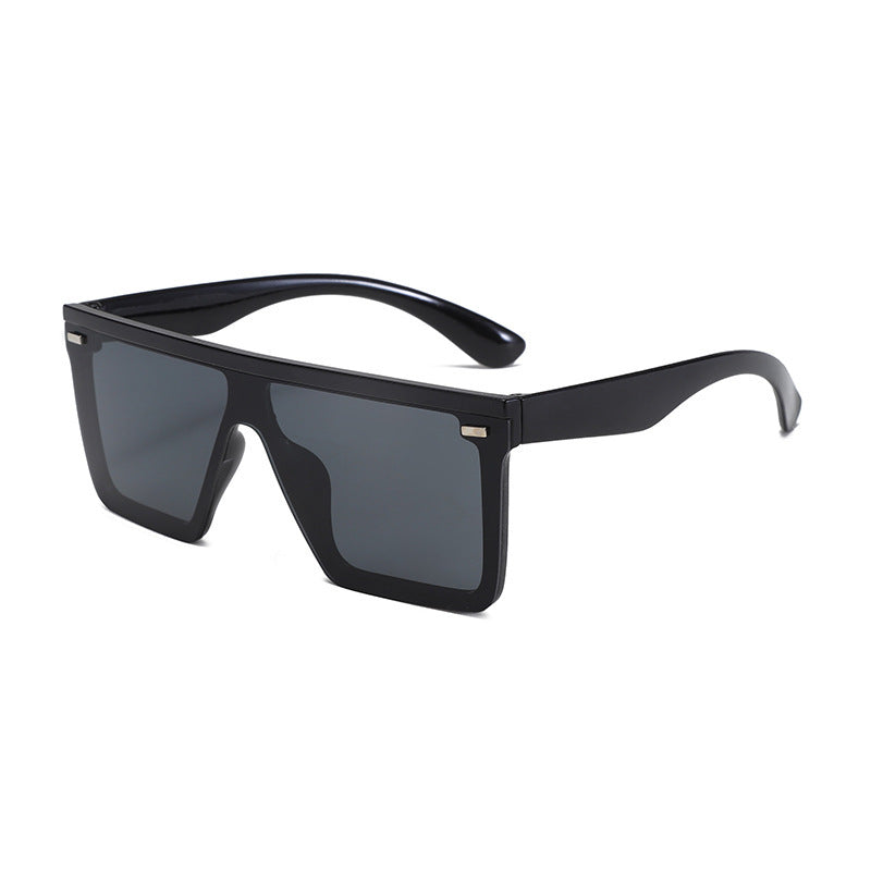 Damen Sportliche Oversized-Sonnenbrille mit modernem Rahmen Karnz