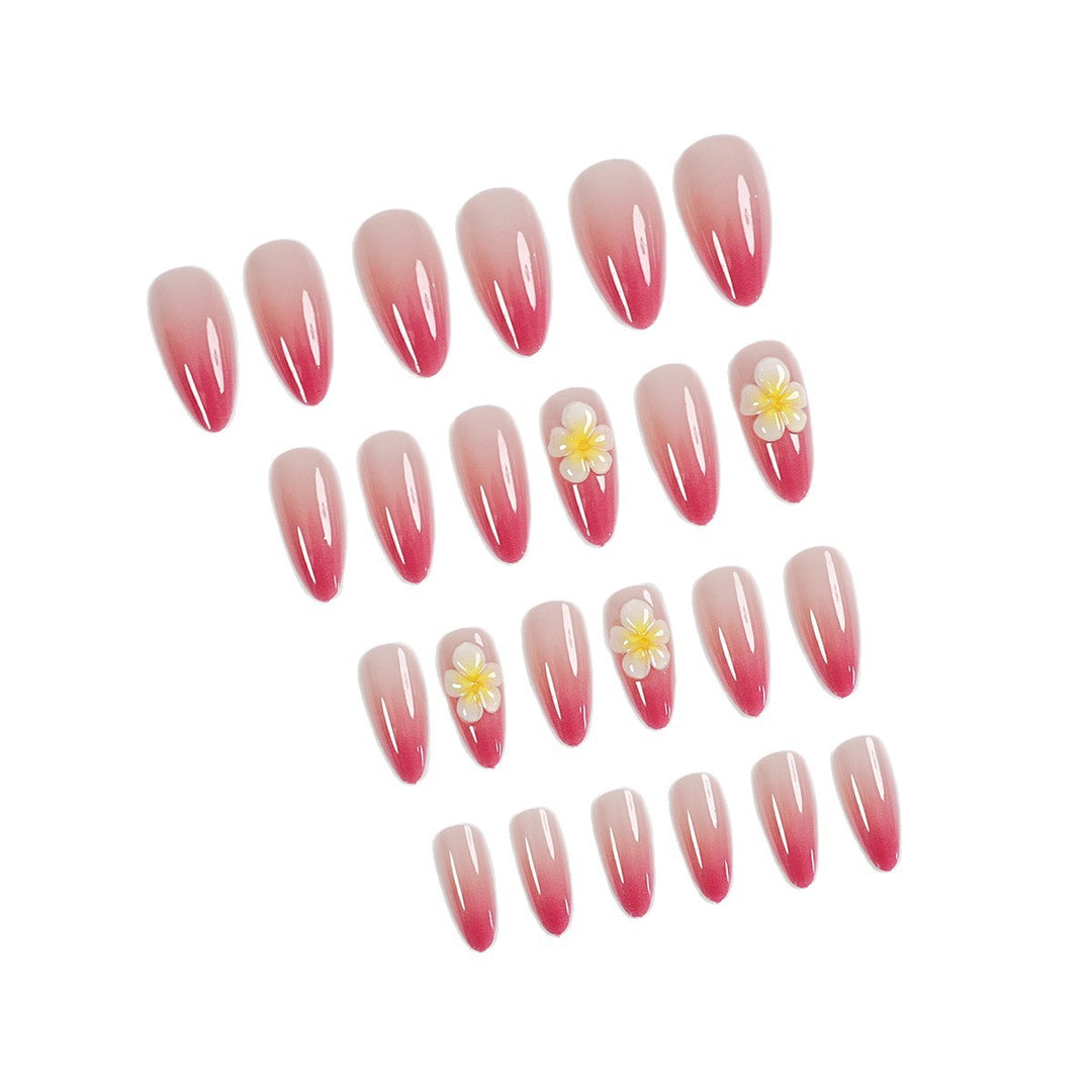 Premium dekoratives Press-On-Nagelset