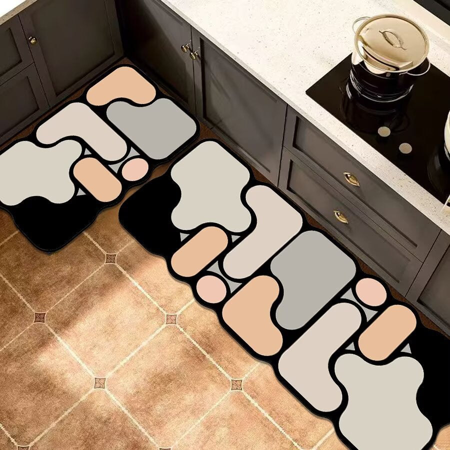 Küchen Themen Anti-Ermüdungsmatte Set Karnz