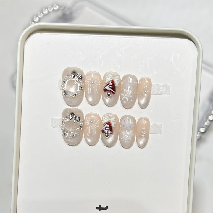Themen Press-On Nagelkunstset mit Hello Kitty Designs Karnz