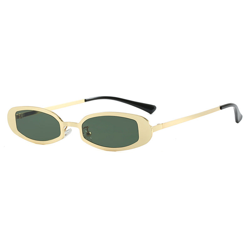 Damen modische optische Brille mit elegantem Metallrahmen und feinen Akzenten Karnz