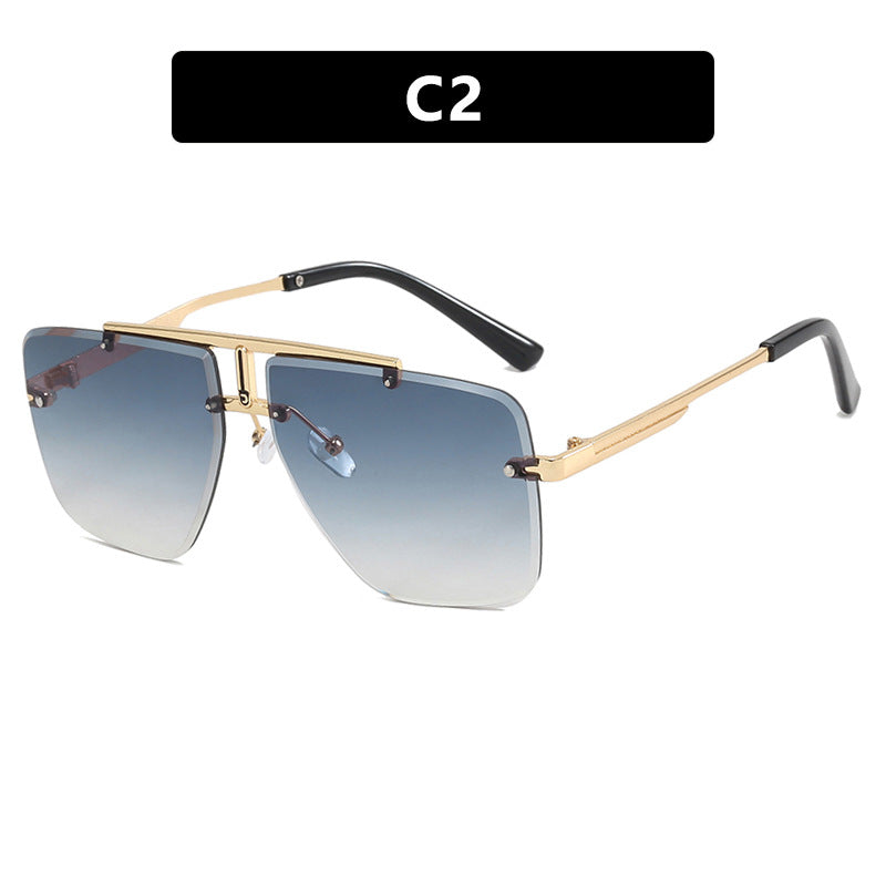 Damen quadratische Sonnenbrille im stilvollen minimalistischen Design Karnz