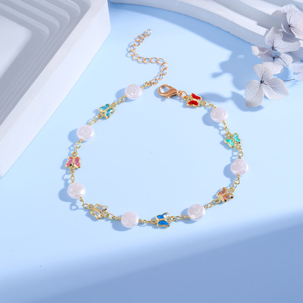 Eye Charm und Daisy Armband Karnz