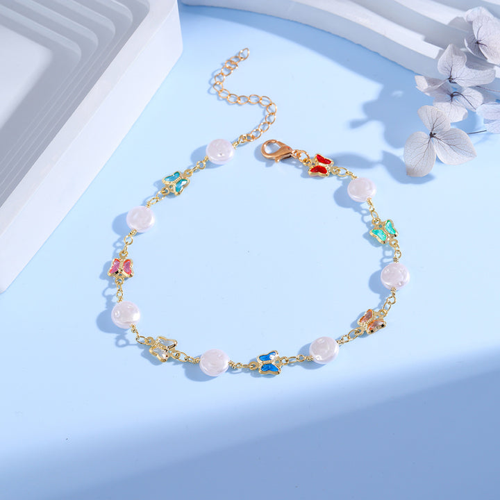 Eye Charm und Daisy Armband Karnz