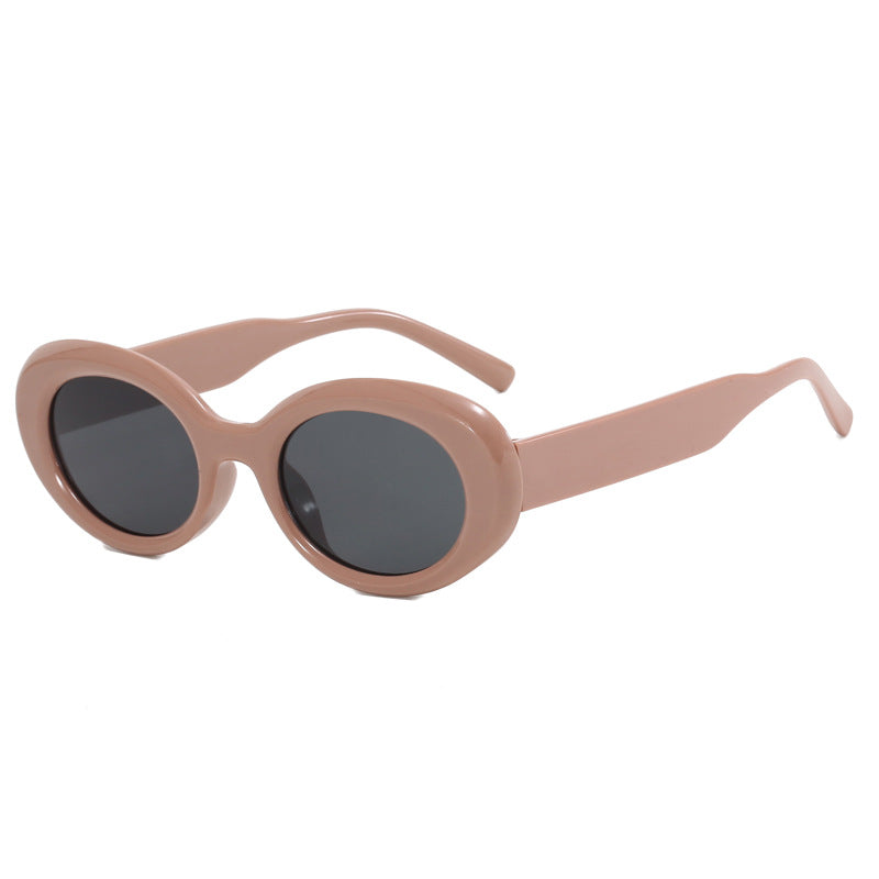 Damen stilvolle Sonnenbrille im ausgefallenen Leopardenmuster Karnz