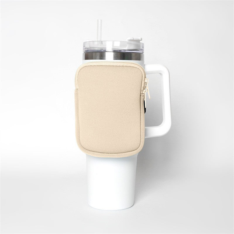 Unisex Getränkehalter mit praktischer Tasche Karnz