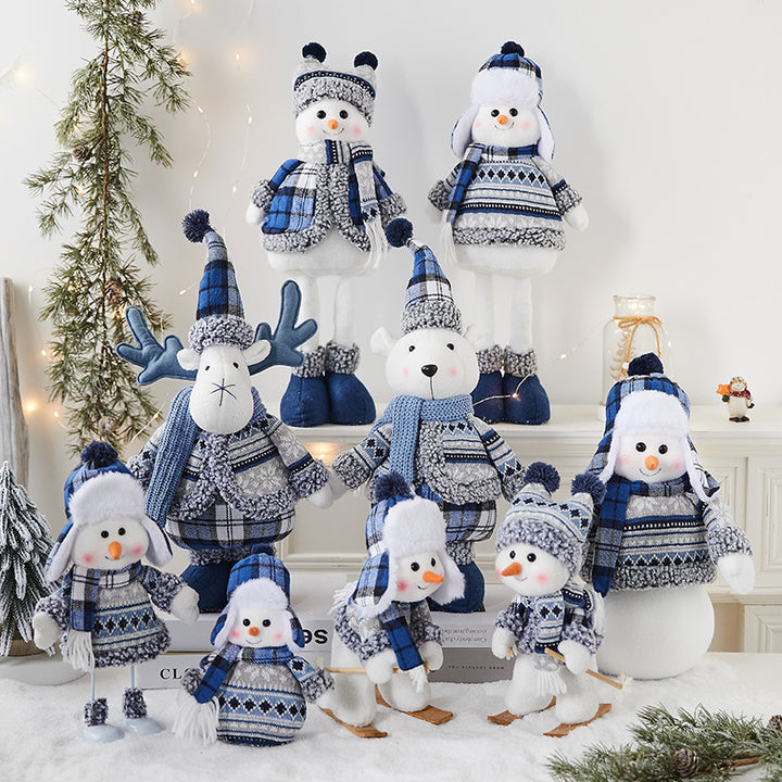 Launische Schneemann-Figur Dekoration
