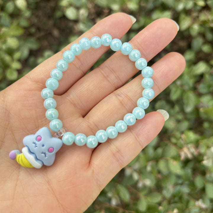 Süßes Armband mit Elefantenanhänger Aus Glas Karnz
