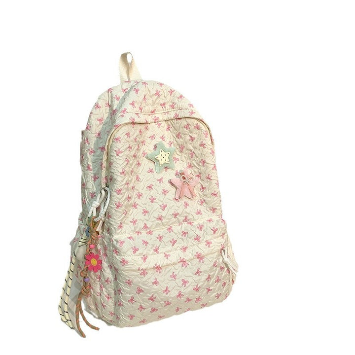 Gestepptes floral gemustertes Rucksack Karnz