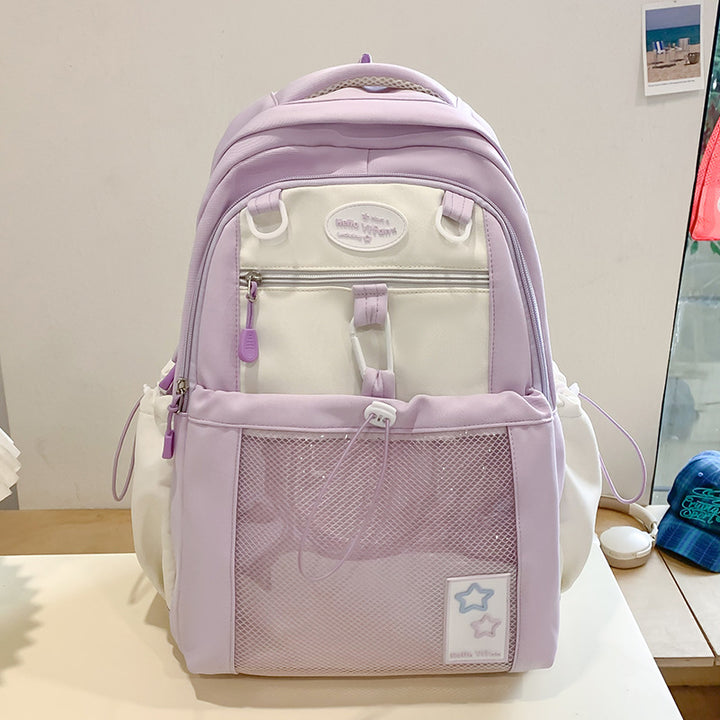 Stylische transparente Taschenrucksack