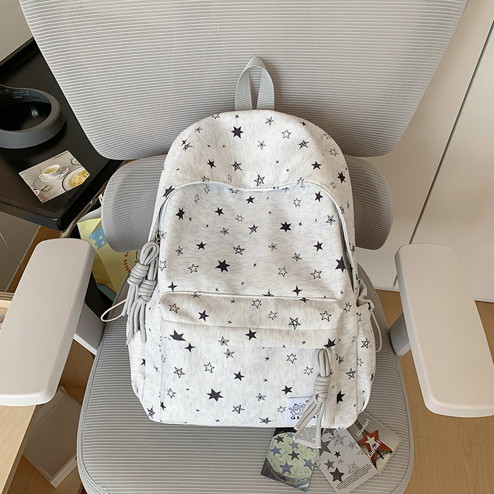 Fun Sternenmuster Rucksack Karnz