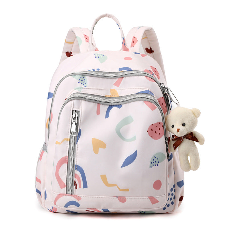 Verspielter Cartoon-Muster-Rucksack Karnz