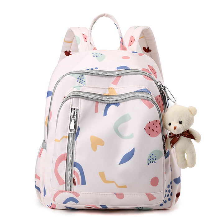 Verspielter Cartoon-Muster-Rucksack Karnz