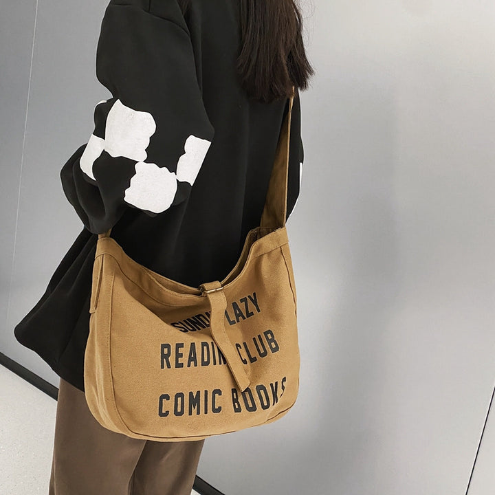Lässige bedruckte Hobo-Tasche Karnz