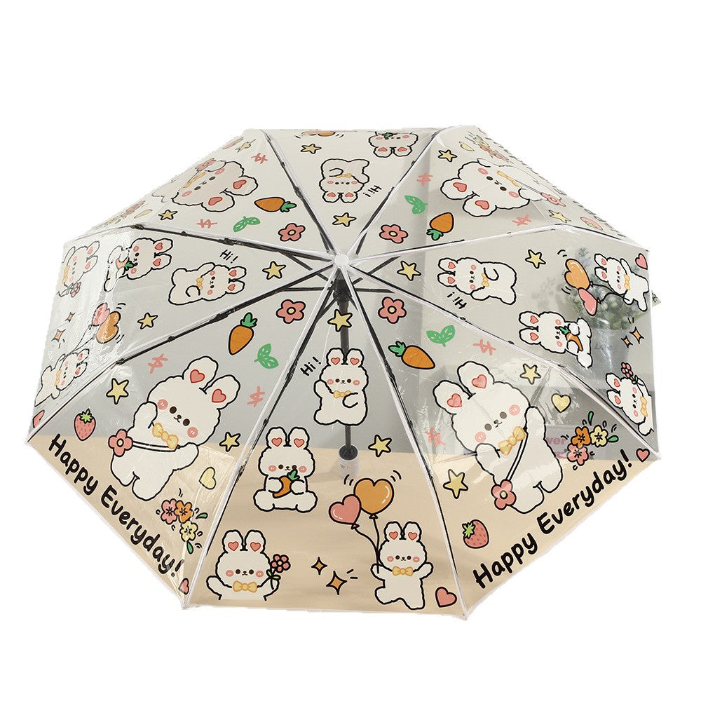 Damen faltbarer Regenschirm Karnz