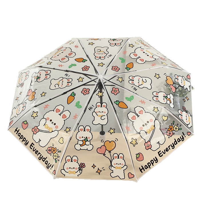 Damen faltbarer Regenschirm Karnz
