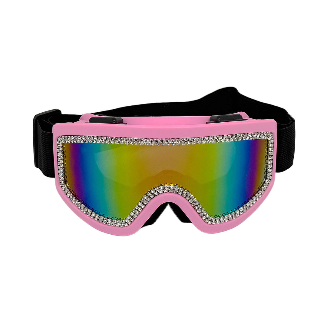 Damen Glamouröse Skibrille Karnz